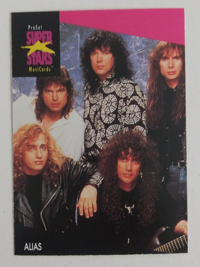 1991 Pro Set Super Stars MusiCards Alias #148