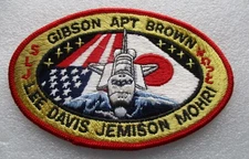 1992 NASA PATCH STS-47 SPACELAB J MISSION SPACE SHUTTLE ENDEAVOUR GIBSON