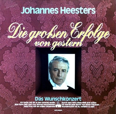 Johannes Heesters - Das Wunschkonzert Nr. 9 LP (VG+/VG+) '*