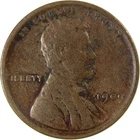 1909 VDB Lincoln Wheat Cent VG Very Good Details Penny SKU:I26316