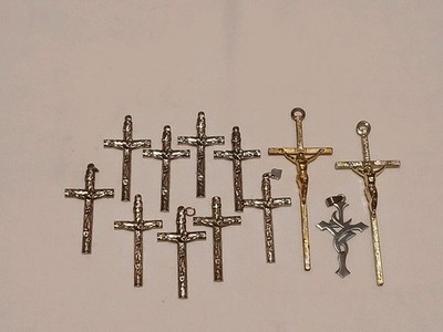 Vintage Religious Christainity Catholic Crosses (9) PAX Et Amor JXP - (3) Others