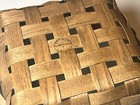 Vintage Basketville Putney Vermont Wooden Weave Bread Basket — photo 10
