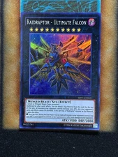 Yugioh Raidraptor - Ultimate Falcon SHVI-EN053 Super Rare NM
