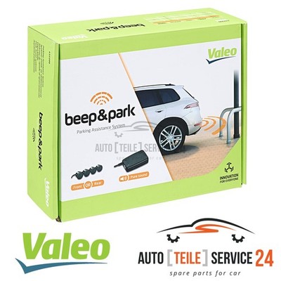 Nachrüstsatz Einparkhilfe Valeo 632200 für Hinten Vorne