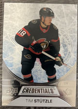 2021-22 Upper Deck Credentials Tim Stutzle - Ottawa Senators #28 Base