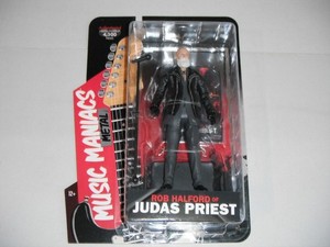 McFarlane Toys - Music Maniacs Metal Rob Halford (Judas Priest) Figura de acción de 6 Pulgadas