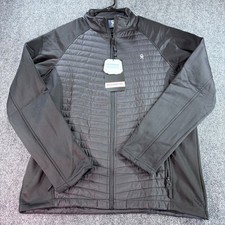 Little Donkey Andy Jacket Mens Medium Black Waterproof Hybrid Quilted NWT Hiking