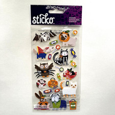 Sticko Halloween Animal Characters Stickers Junk Journal Collage Scrapbooking