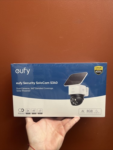eufy SoloCam S340 Solar Funk Überwachungskamera Outdoor Dual Cam 360° Guardian