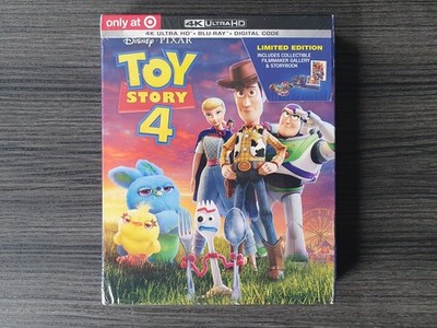 Toy Story 4 (4K UHD + Blu Ray) Target Exclusive Limited Edition Brand New Sealed