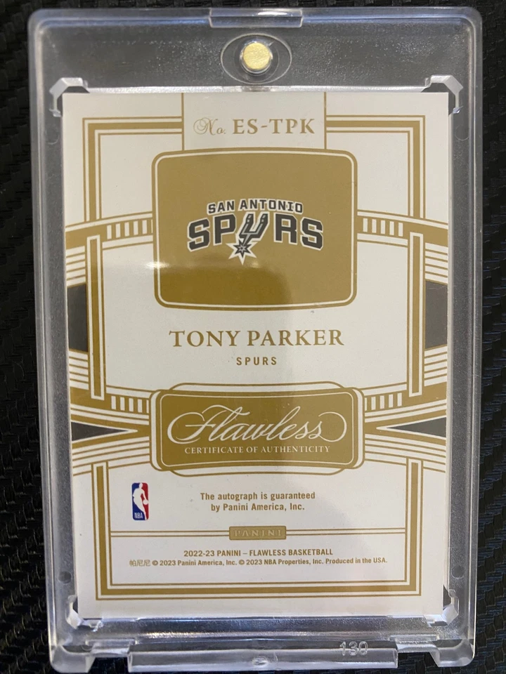 Flawless Enshrined Tony Parker 2022 automático/25 #ES-TPK Foto 2 de 2