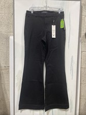 Liverpool Los Angeles Kelsey Flare Trouser Black 10/30 Stretch New