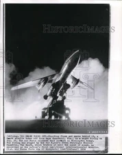 1958 Press Photo Snark missile launch at Cape Canaveral, Florida - pim03695