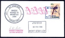 BAHAMAS SS SAGEFORD CUNARD ANTARCTIC 1994 VOYAGE