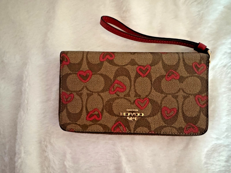 Coach Zip Around Wallet
