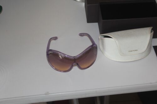 TOM FORD TF 95 DAKOTA COL. 681 Clear Purple AUTHENTIC FRAMES SUNGLASSES  142-115 - Picture 1 of 8