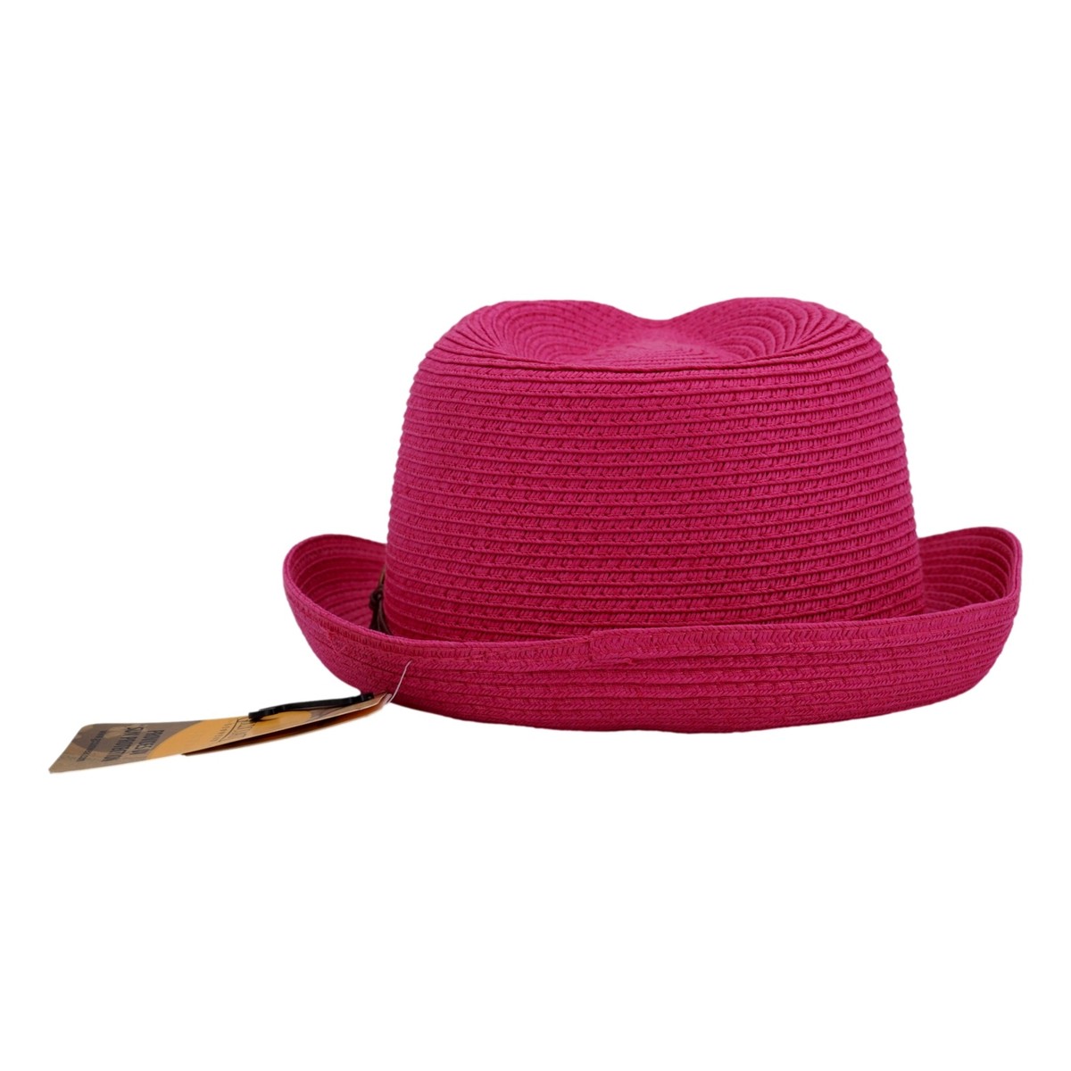 [AWESOMENEEDS]リオーダー◆FEDORA PINK HAT Women's Packable Classic Fedora, Pink, Summer Beach Hat UPF