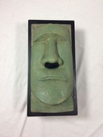 Rotary Hero Easter Island Head Tissue Box Holder Dispenser Retro Tiki Modern Rotary Hero Easter Island Head Tissue Box Holder Dispenser Retro Tiki Modern