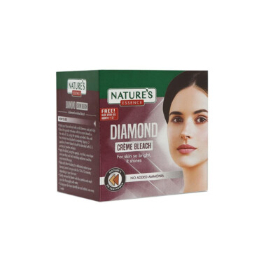 Nature's Essence Diamond Bleach Detoxifies & Brighten your face -43g - Free Ship