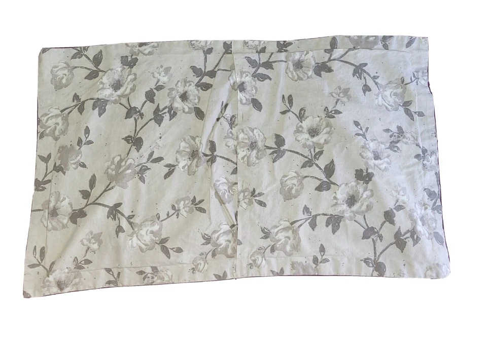 Funda de almohada Southern Living tamaño king gris floral dillards exclusiva  Foto 4 de 4