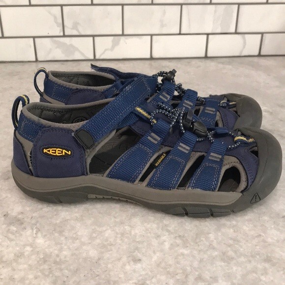 Sandali Keen Newport giovani taglia 4 blu escursionismo impermeabile gioco outdoor scarpa