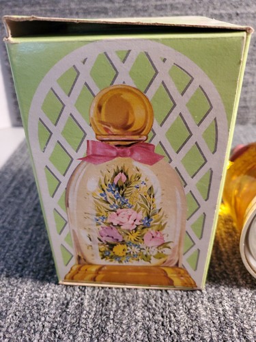 Avon vintage Bell Jar field of flowers cologne with original box 5 oz - Picture 5 of 7