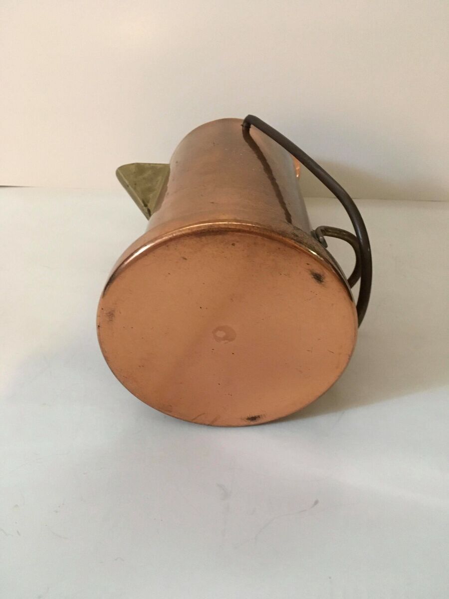 Vintage Copper Over Aluminum Cowboy Campfire Coffee Pot Vintage Copper Over Aluminum Cowboy Campfire Coffee Pot