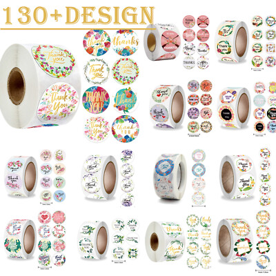 TOCCOOL Happy Birthday Stickers Roll - 1 Inch Colorful