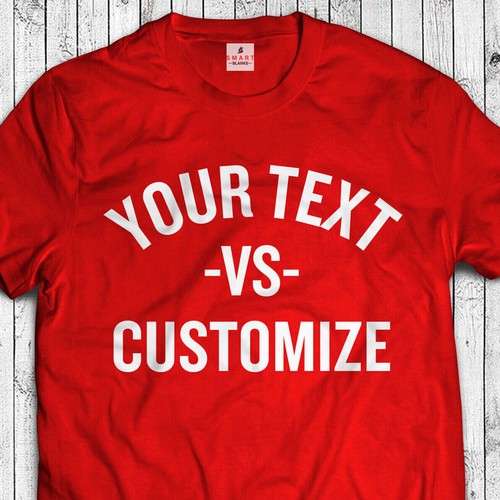 Detroit vs Every Versus maßgeschneidertes T-Shirt personalisieren Shirt My City vs Everyone - Bild 1 von 5