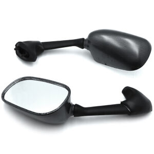 2009 2010 2011 2012 Yamaha YZF R1 Black Style Racing Replacement Mirrors
