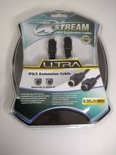 Ultra PS/2 Extension Cable 6.5 Ft. Old Stock MDIN-6M to MDIN-F
