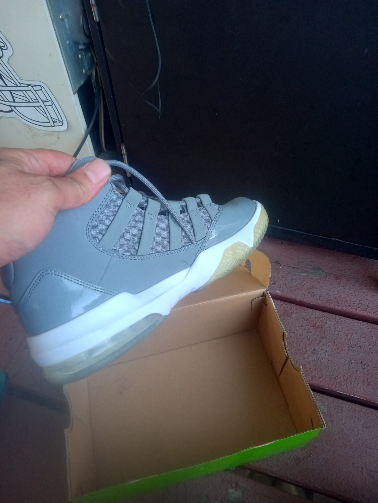 nike air jordan max cool grey 8.5