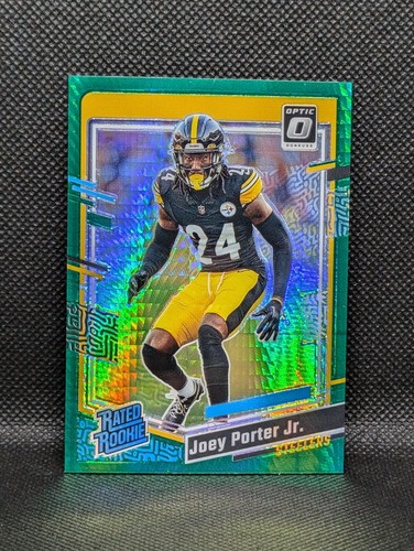 Tarjetas Hyper verdes de novato Donruss Optic Football 2023 con clasificación; ¡Tú eliges! - Imagen 62 de 72