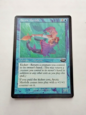 MTG Arctic Merfolk Planeshift 21/143 Regular Common - Some Edge