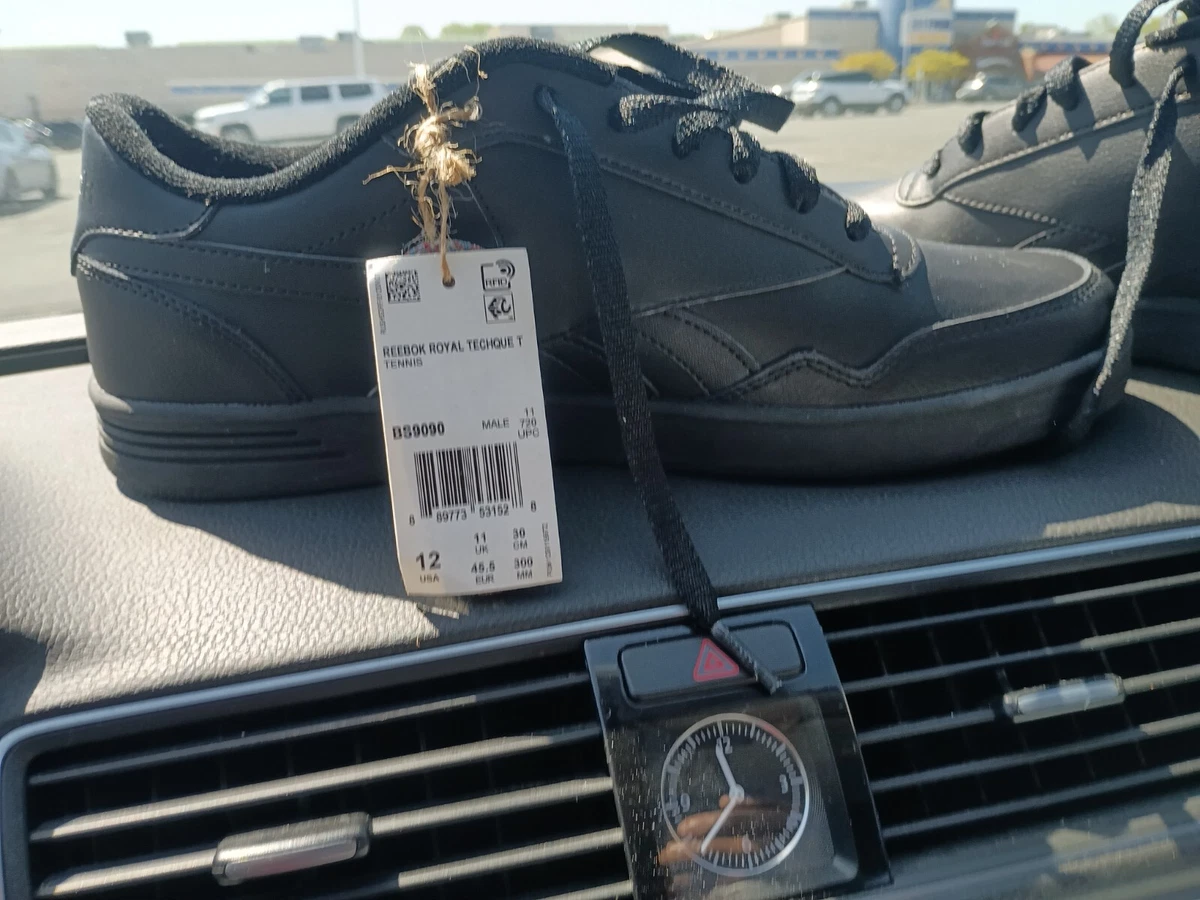 Size 12 Reebok Royal Black BS9090