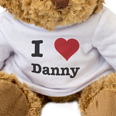 Nounours En Peluche 'I Love Samantha' - Ours Mignon à Câliner 20 Cm - Cadeau D'anniversaire - Neuf