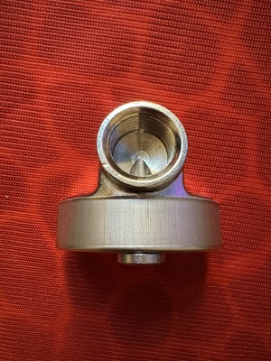 2 Wege Auslaufdüse Siebträger Spout 3/8  Gewinde Rocket Quickmill Rancilio SAB