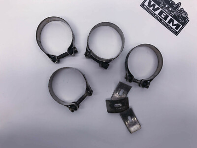Yamaha Vmax V Max V-Max (3) Exhaust Clamp Fixing Bracket rechts halter