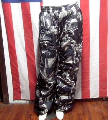ZEROXPOSUR snow pants Snowboarding youth XL sci-fi size 18-20 digital cyberpunk