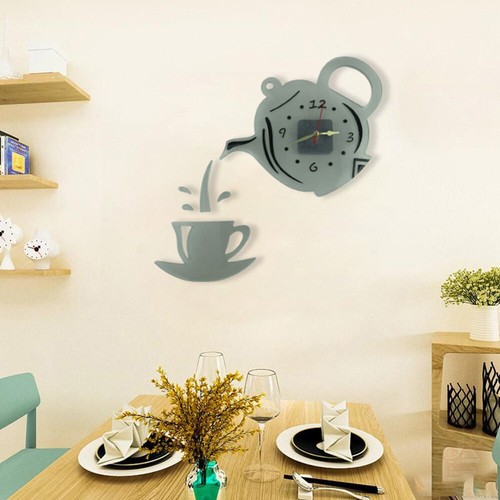 Teapot Shaped Silicone Clock Dial Mold Epoxy Resin Casting Wall Clock Mould DIY - Bild 9 von 12