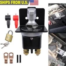 Battery Isolator Disconnect Cut Off Power Kill Switch Car Truck Boat ATV 12V-36V