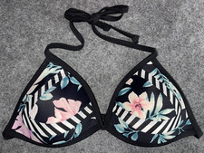 Victorias Secret PINK Swim Push-Up Padded Triangle Bikini Top L