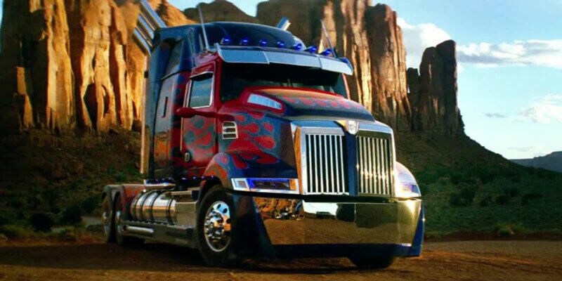 Transformers 5 Optimus Prime Western Star 5700 XE Phantom Jada 5.5