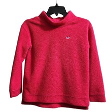 Vineyard Vines Fleece Pullover Mock Neck Soft Comfy Top Kids Size M