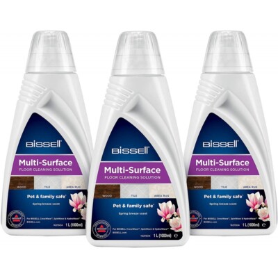 Bissell Multi Surface Universal Reinigungsmittel 3er Set Fühlingsduft 3x 1 Liter