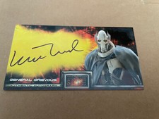 Topps Star Wars Revenge Of The Sith Widevision Matthew Wood Autograph, 2005 Auto