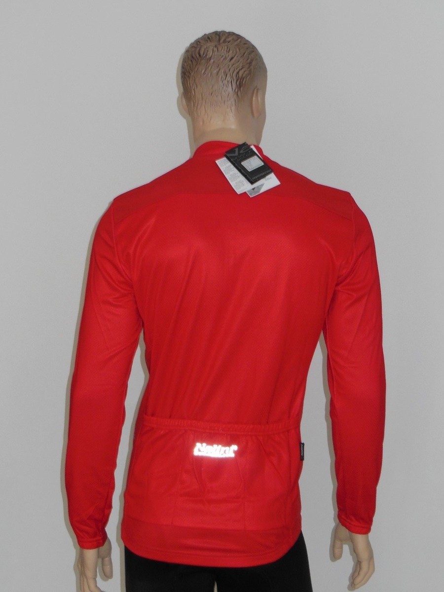 NALINI PRO CYCLEWEAR PRO ACTIVE CYCLING JERSEY FULL ZIP MADE IN ITALY SIZE XL