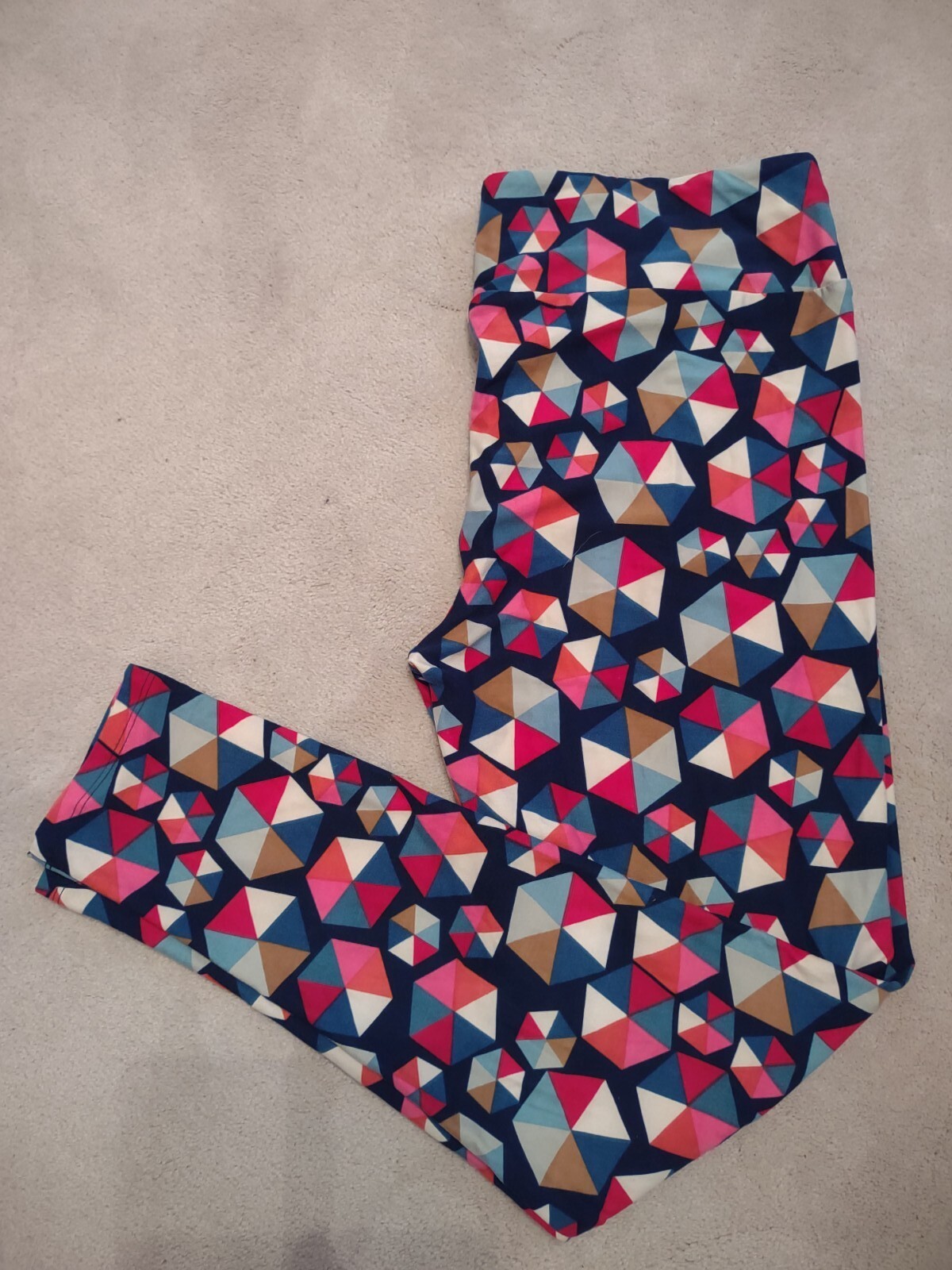 ALTRA LuLaRoe Women's TC Tall & Curvy Leggings Parasol UMBRELLA EUC Buttery Soft CUTE!