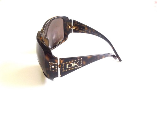 DonnaKaran Sunglasses DK 1061-B Tortoise 3291/3 Size 63mm Frame New - Picture 3 of 4