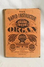 The Rapid Instructor and Chord Book for PIANO 1903 Antique 